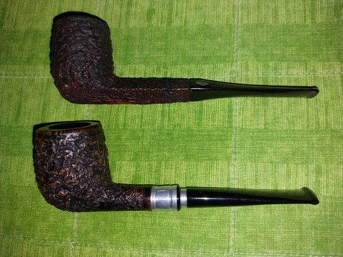 Lotto pipe rusticate brebbia - pipe,